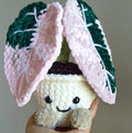 Crochet Alocasia Black Velvet
