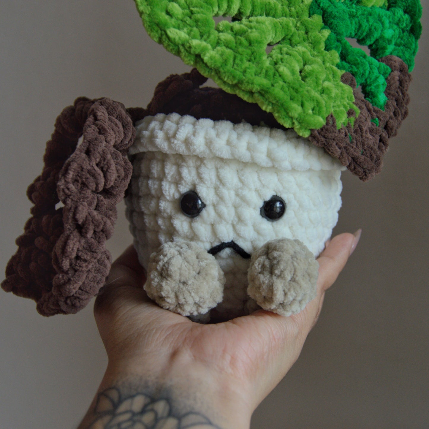 Crochet Sad Monstera