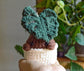 Monstera Botanical Baby Keychain PDF Pattern