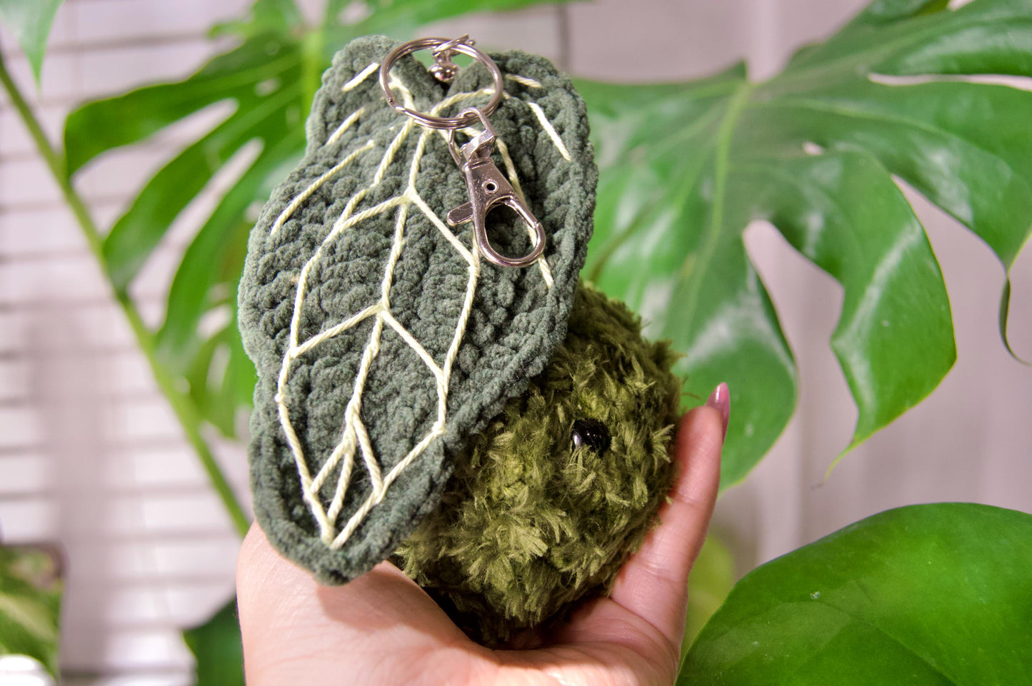 Crochet Botanical Baby Bundle Keychain PDF Pattern