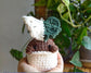 Crochet Botanical Baby Bundle Keychain PDF Pattern